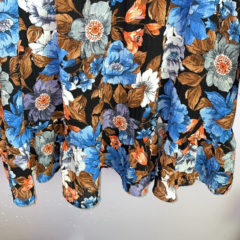Zara Multicolor Floral Blouse - Picture 7 of 16